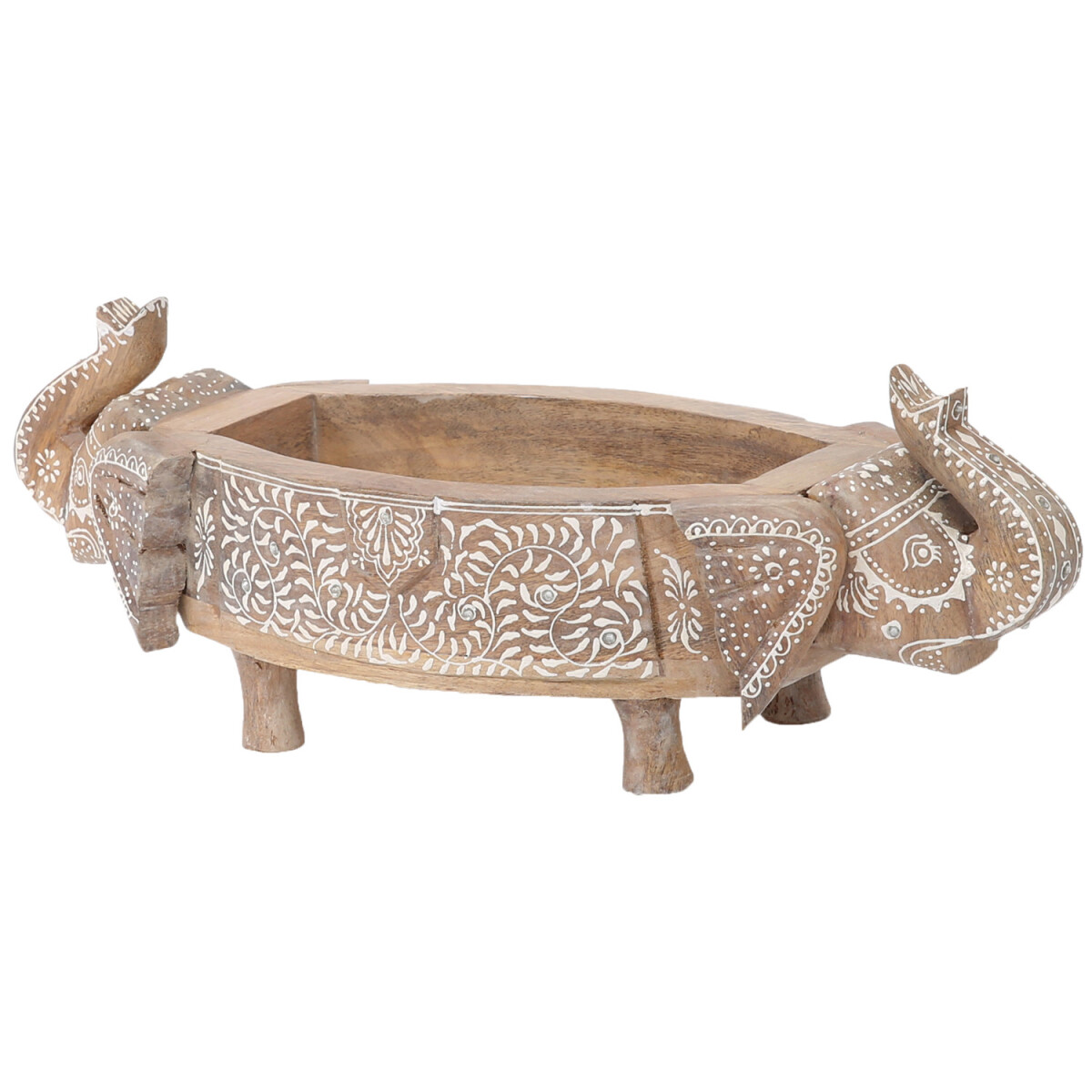 Boho Holzschale Alok handgefertigt aus M box