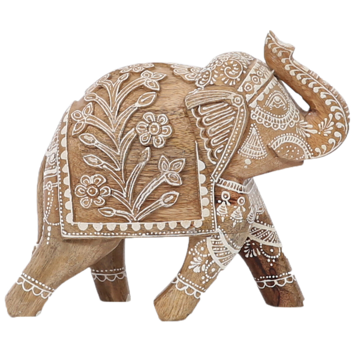 Boho Elefantenfigur Anjana handgefertigt box