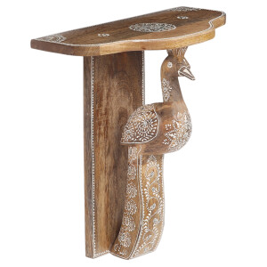 Boho Deko Wandablage Wandeko Konsole Anshana