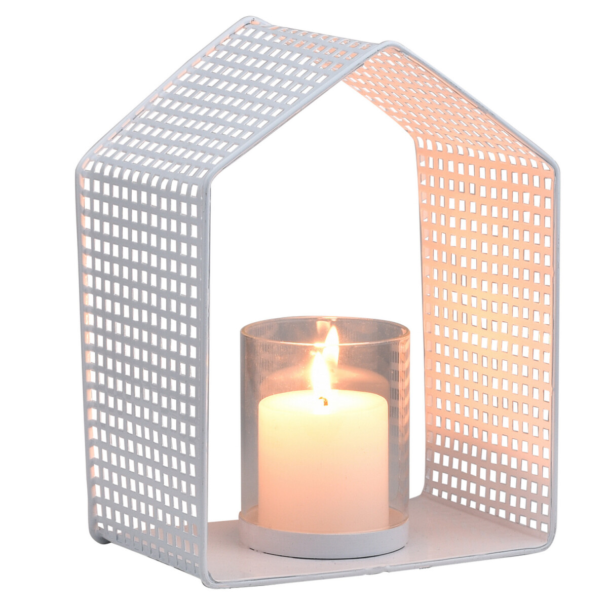 Boho Teelichthalter Izia edel aus Metall box