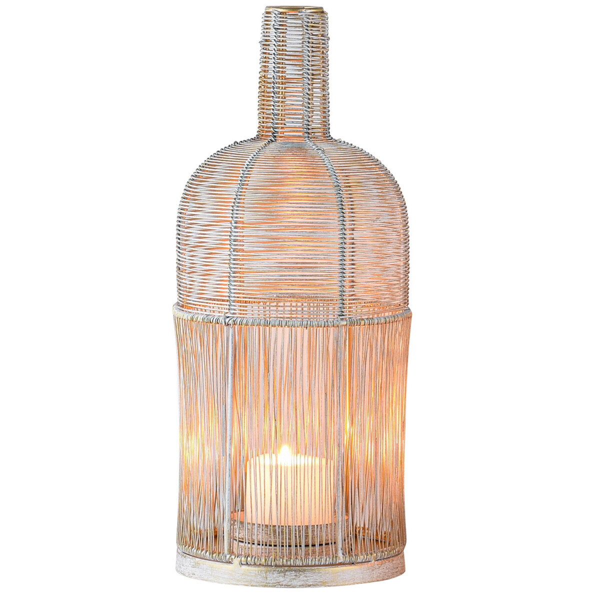 Boho Windlicht-Laterne Preston gro&szlig box