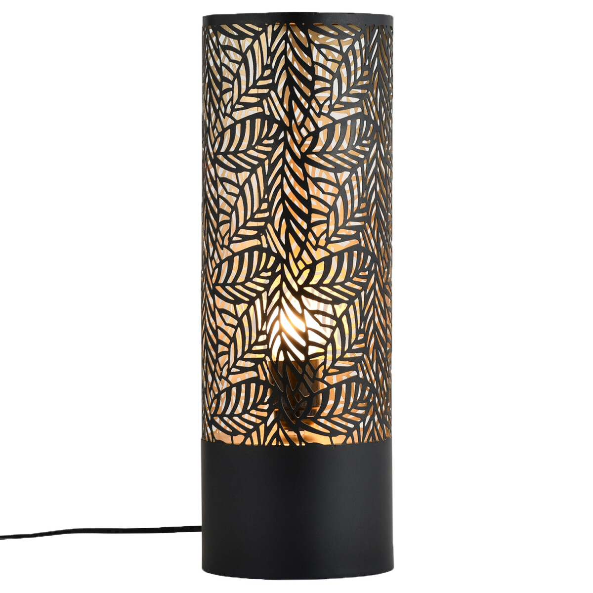 Skandinavische Tischlampe Verdure groß aus Metall in S