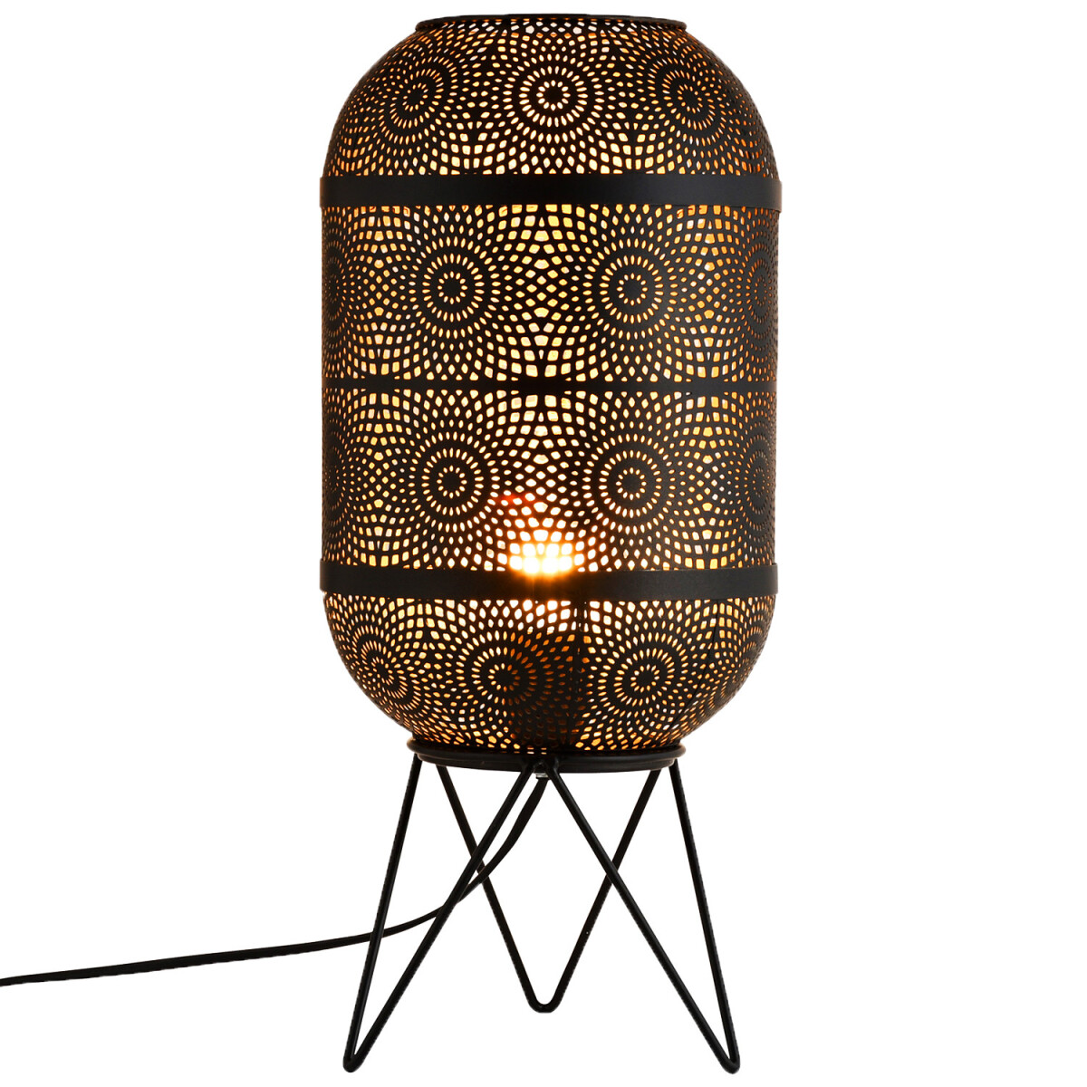 Orientalische Tischlampe Sankos modern a box