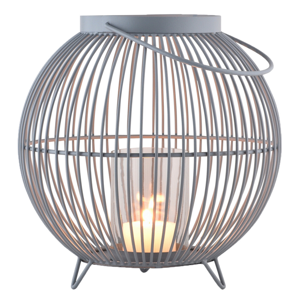 Skandinavisches Windlicht Leya handgefer box