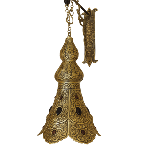 Pendelleuchte Ilgin Gold 40cm | Marokkanische Lampe aus...