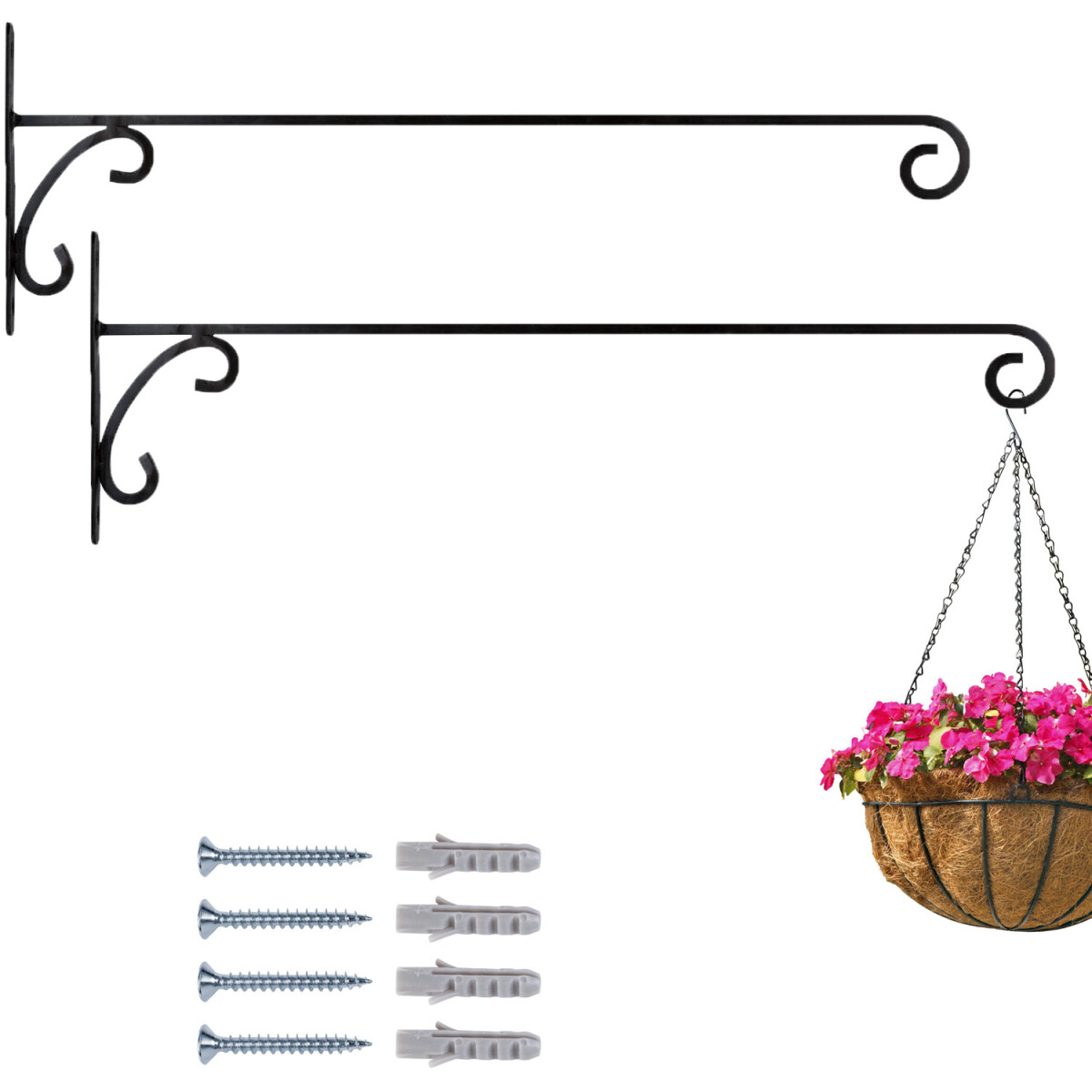 2er Set Geschmiedeter Wandhaken Tarmo ed box