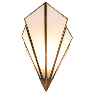 Aesthetic Wandlampe Varun 36cm aus Glas – Boho...