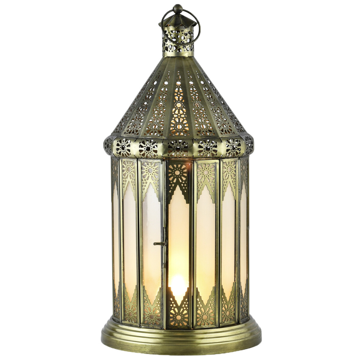 Orientalische Laterne Lilaf Deko aus Met box