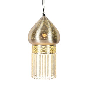 Hängeleuchte Archita Silber 60cm | Orientalische...