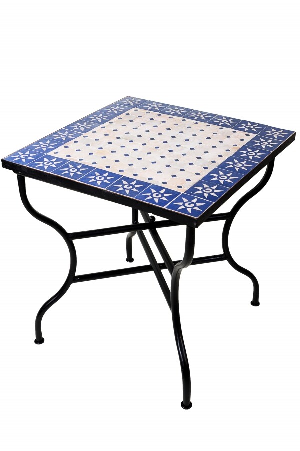 Marokkanischer Mosaiktisch Sonne Beige B box