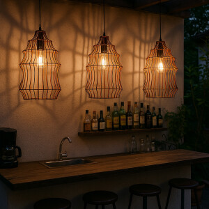 Vintage Pendelleuchte Range 41cm | Industrielle...