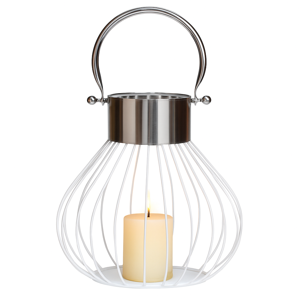 Vintage Windlicht Romane handgefertigt a box