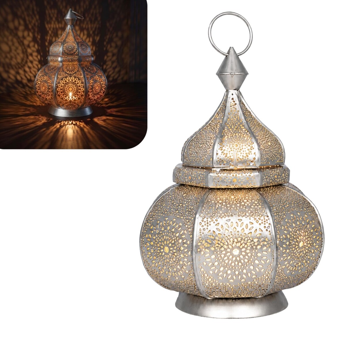 Orientalische Laterne Ziva handgemacht a box