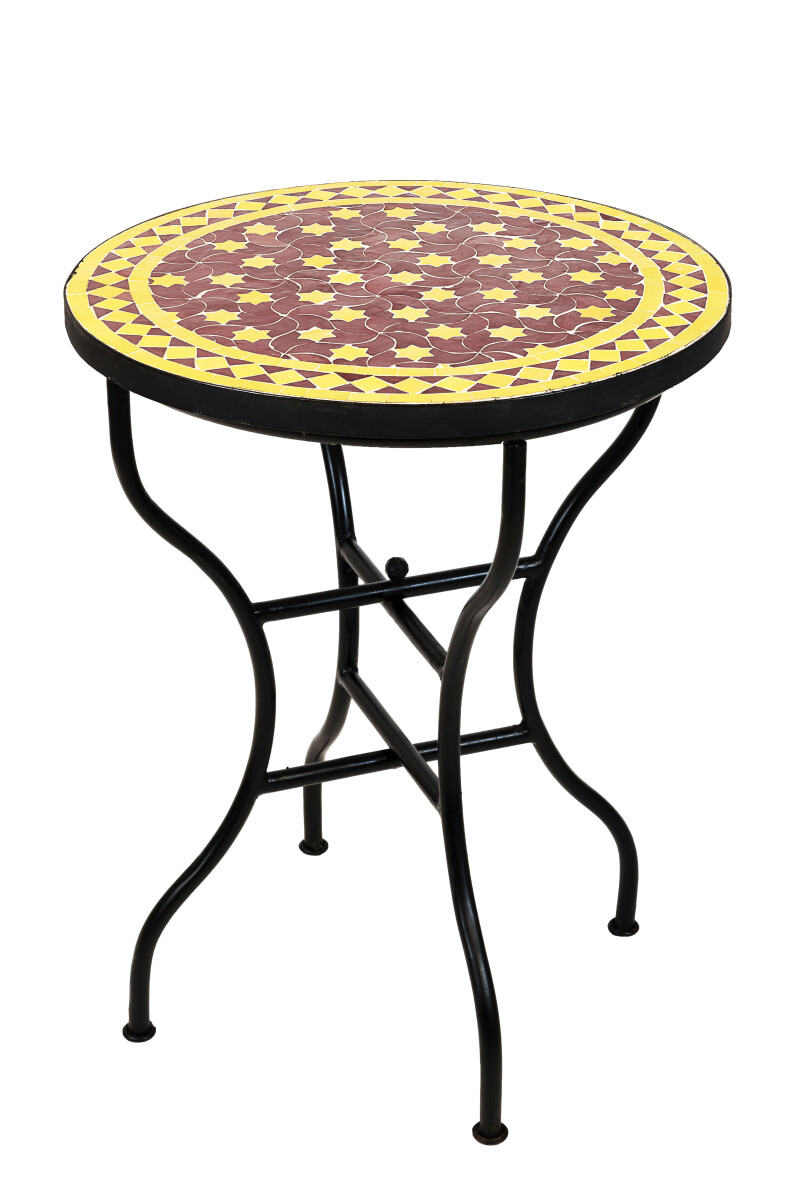 Marokkanischer Mosaiktisch Estrella Bord box