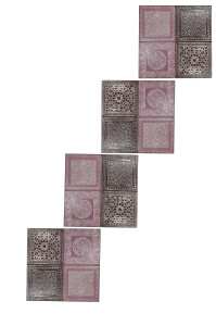 4er Set Orientalisches Wandbild Wanddeko Sahra -3- 30cm...