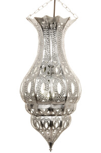 Orient Lampe Djamir Silber Höhe 47 cm |...