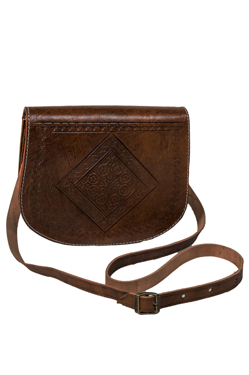 Marokkanische Lederhandtasche Fes edel a box