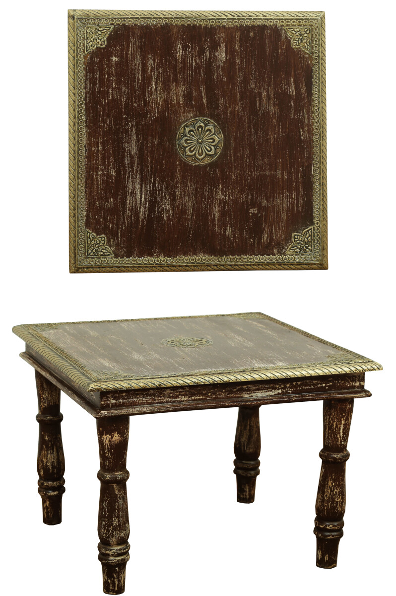 Vintage Couchtisch Anjay handgemacht aus box