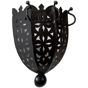 Marokkanische Wandlampe Nawal 26cm | Handarbeit Vintage...