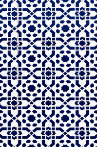 Orientalische Wandfliesen Fliesen Bordüre Damaskus 1...