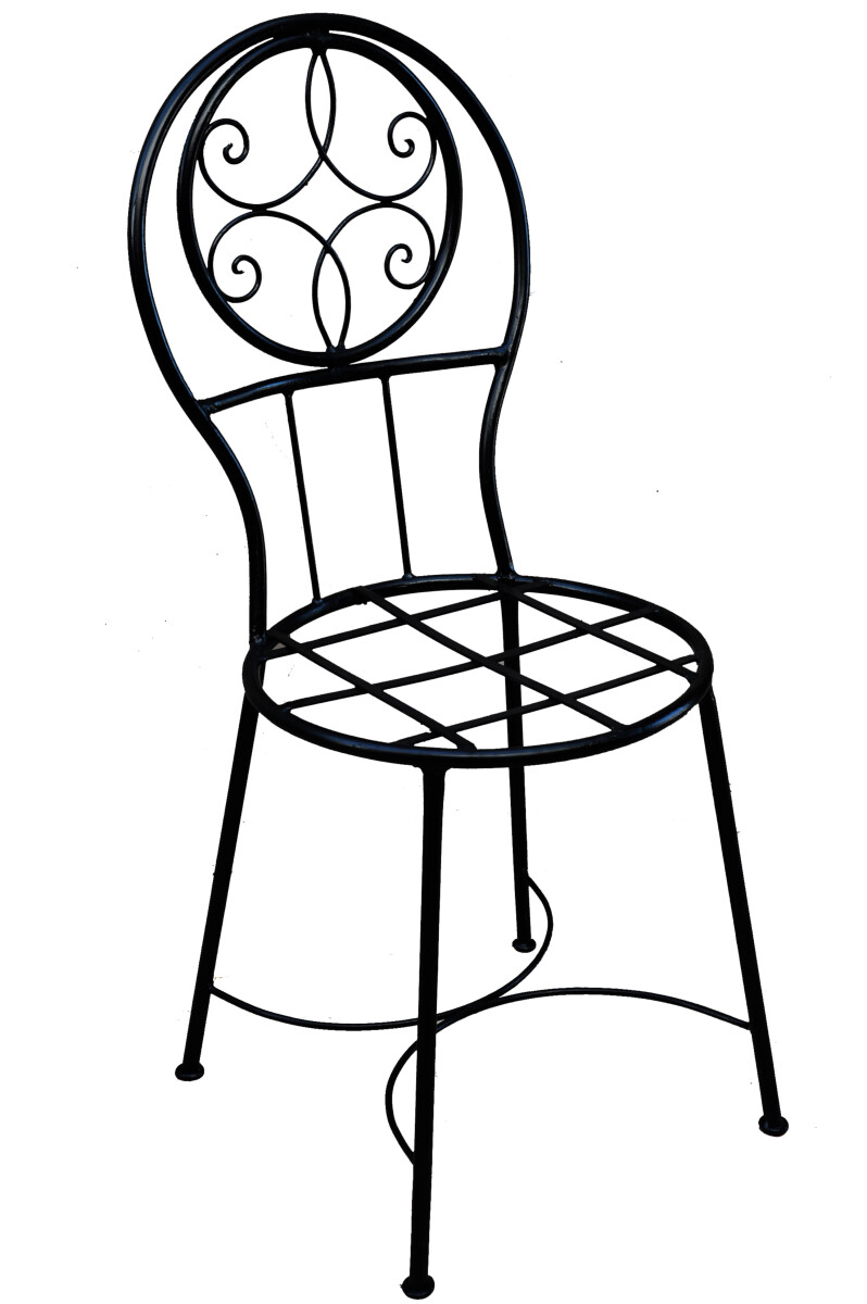 2er Set Eisenstuhl Stuhl Terrassa Handarbeit | Gartenstuhl M