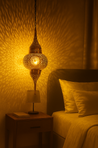 Pendelleuchte Hayati Kupfer 55cm | Marokkanische Lampe...