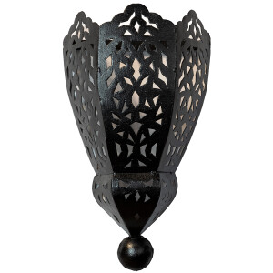 Marokkanische Wandlampe Rida 30cm | Handarbeit Vintage...