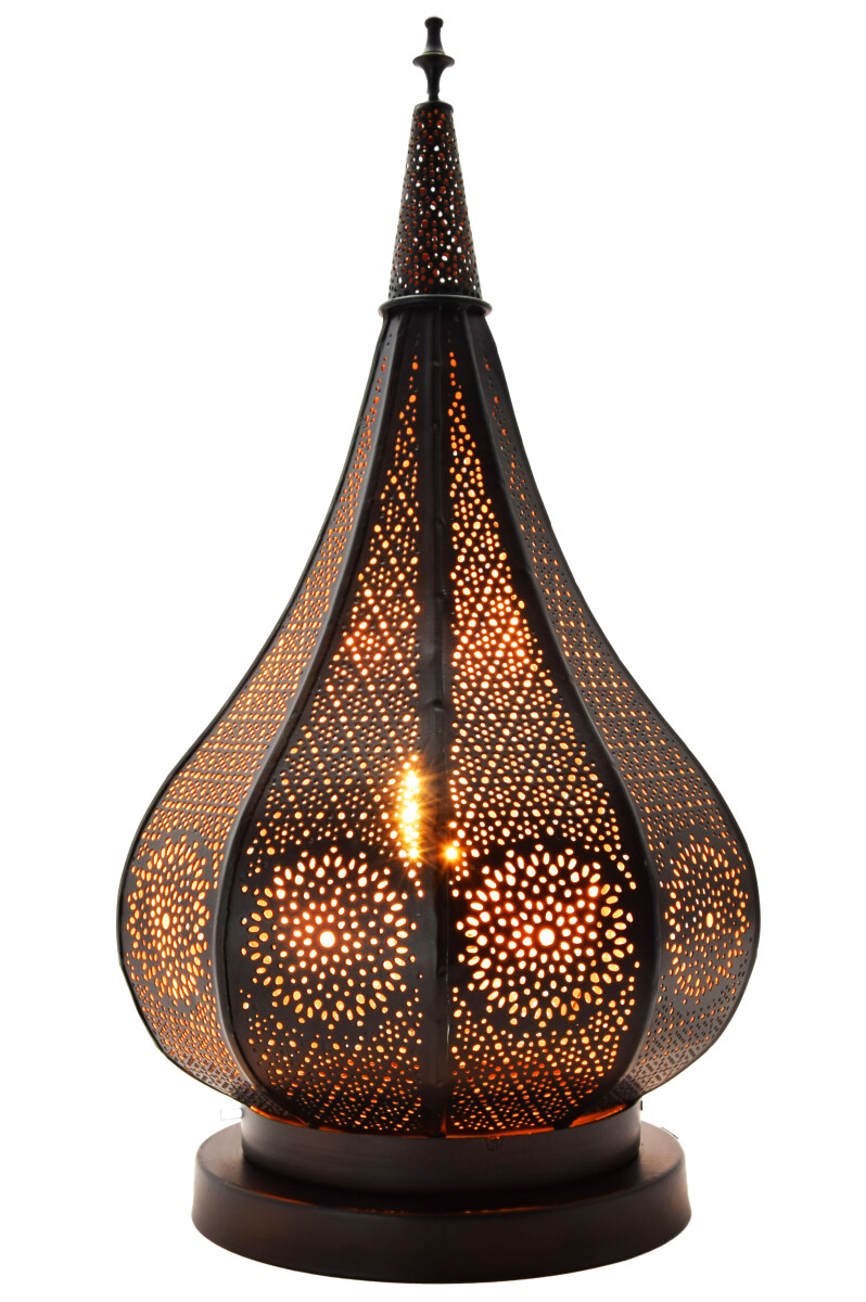 Orientalische Tischlampe Kais handgemach box