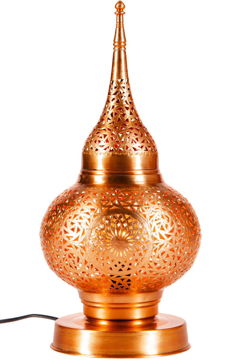 Orientalische Tischlampe Hayati handgefe box