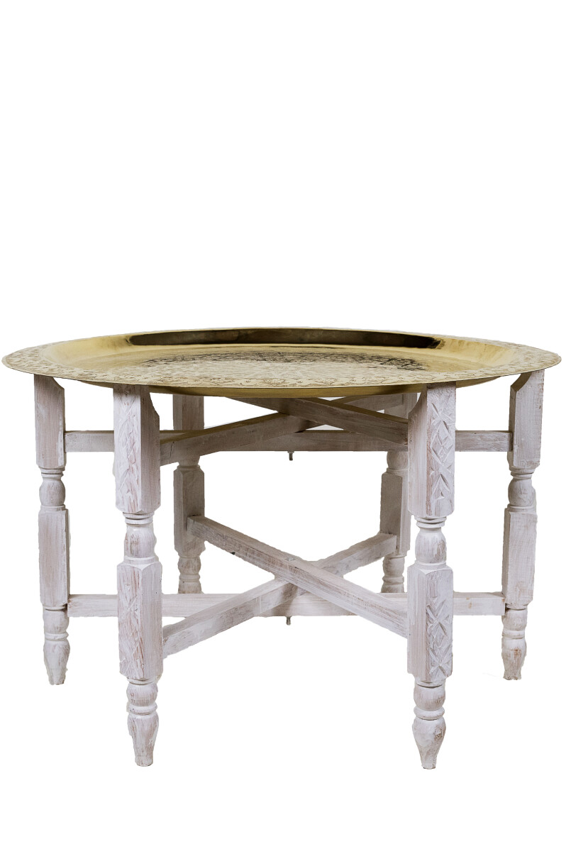 Orientalisches Holzgestell für 80 c box