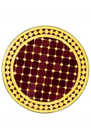 Marokkanischer Mosaiktisch Marrakesch ,  6_2nd